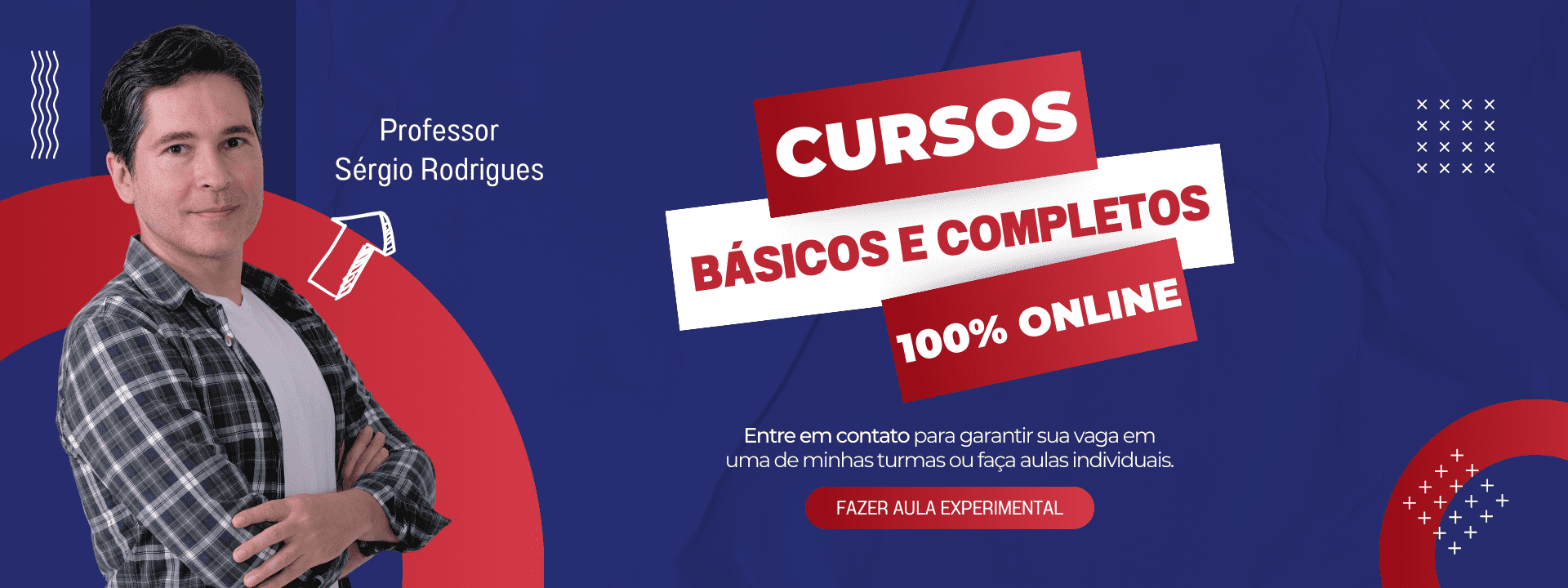 Aulas de Inglês Com Professor Sérgio